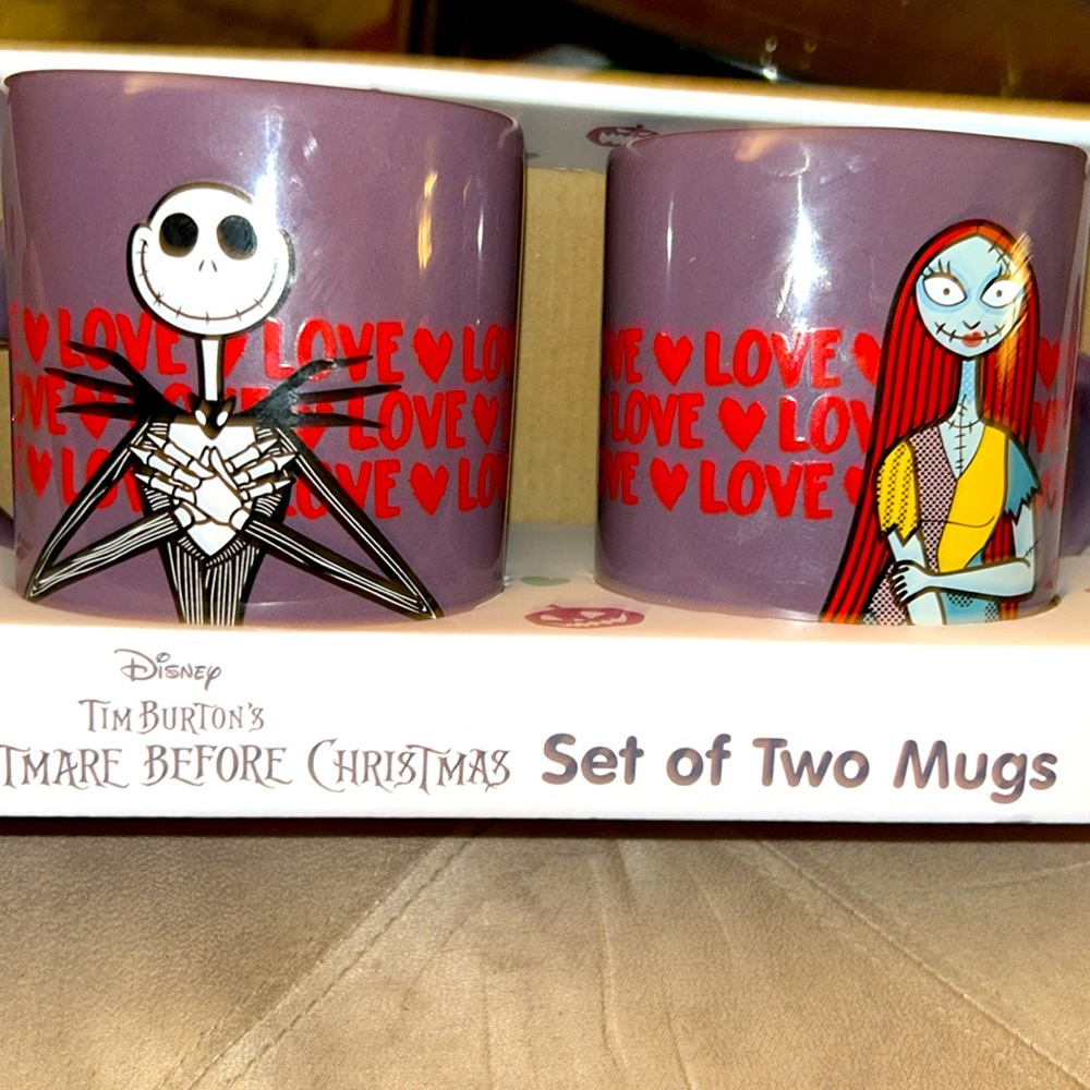 Nightmare before Christmas mugs
